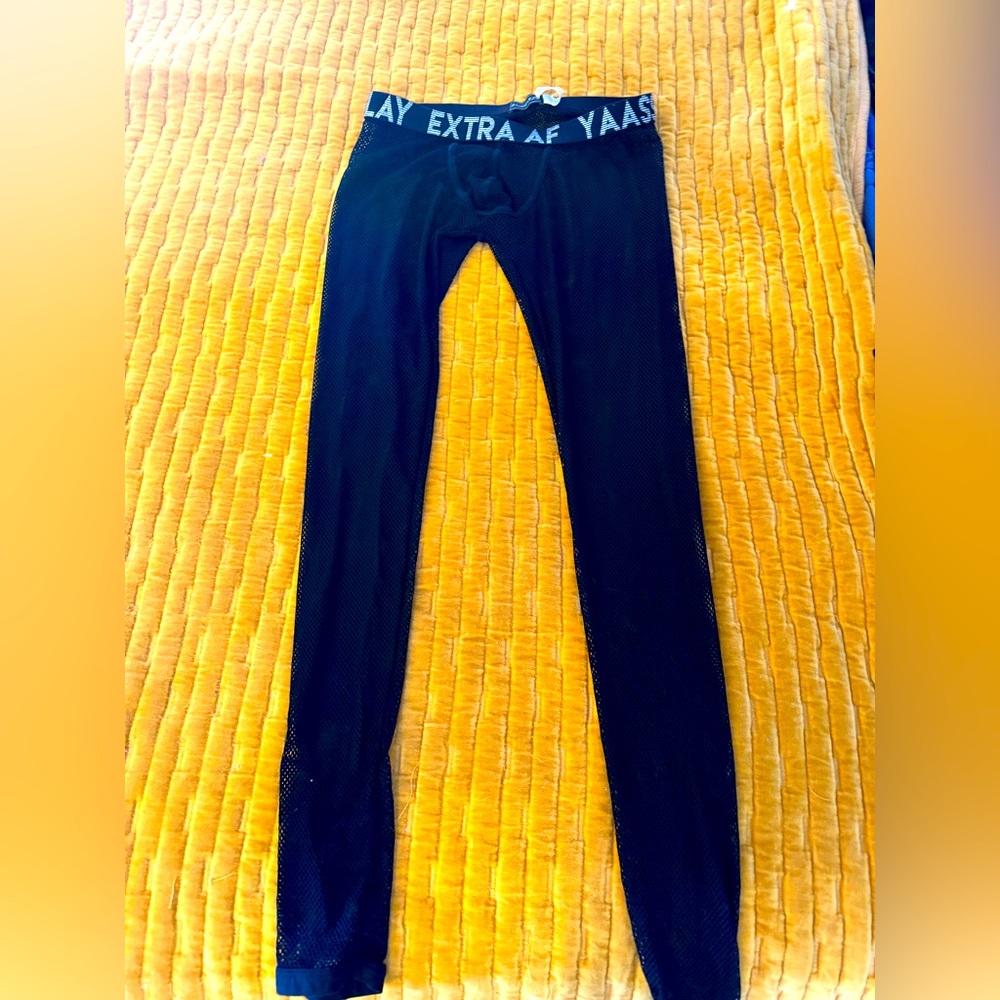 Andrew Christian fishnet leggings